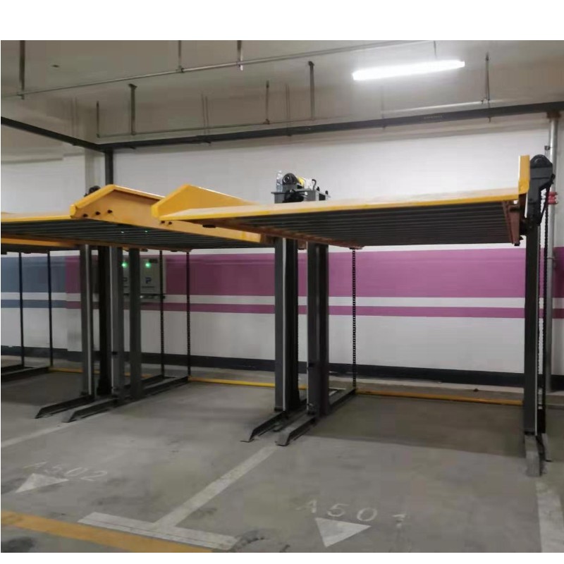 Twee niveaus Parkeerlift Automatische parkeerlift